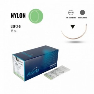 ATRAMAT NYLON USP 2/0 75 cm...