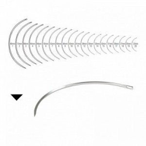 AGO SUTURA 3/8 PUNTA TRIANG...