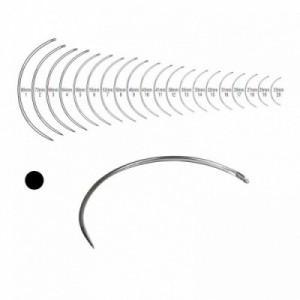 AGO SUTURA PUNTA TONDA 9...