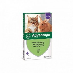 ADVANTAGE 80 4 pip x 0,8 ml... 2