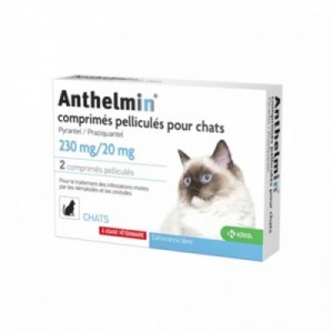 ANTHELMIN gatto 230+20 mg 2...