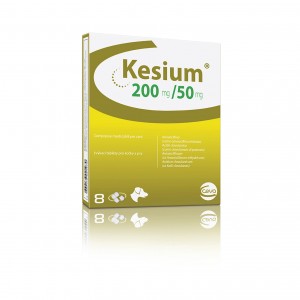 KESIUM 200 mg / 50 mg 8 cpr